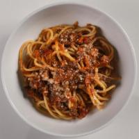 Spaghetti + Bolognese Sauce · 