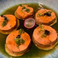 Ankimo (5 Pieces) · Steamed monk fish liver with ponzu sauce.