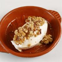 YIAOURTI · Greek yogurt / Athenian wildflower honey / toasted walnuts