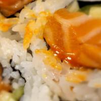7. Spicy Salmon Roll · Spicy salmon and cucumber.