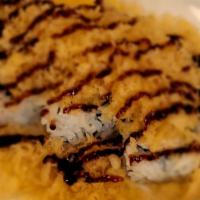 1. California Crunch Roll · California roll topped with tempura crunch.