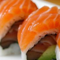 3. Double Roll · Your choice of fish: tuna, hamachi, salmon, and white tuna.