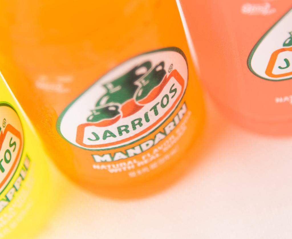 Jarritos · Mexican imported soda. Made with real sugar, recyclable glass bottle.