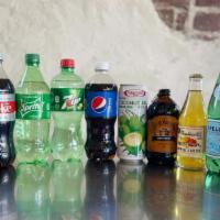Bottle Drink (20oz) · Coke, Sprite, Diet Coke, 7up, Root beer, Pepsi, San Pellegrino, Coconut water, Sparkling App...