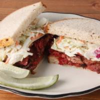 The No. 19 · *now with 20% more meat!* our tribute to Langer's Deli in L.A.! with choice of pastrami, cor...