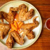 Cánh Gà Chiên · Fried chicken wings. 5 pieces.