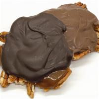 Pecan Turtle (one piece) · Pecans, Caramel, and Chocolate (choose below).