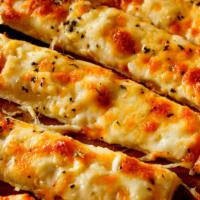 Garlic Cheese Sticks · Warm and cruncy garlic cheese sticks made with cheese topped on warm garlic sticks.