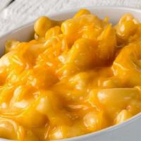 Mac 'N' Cheese · Macaroni pasta in a cheese sauce.