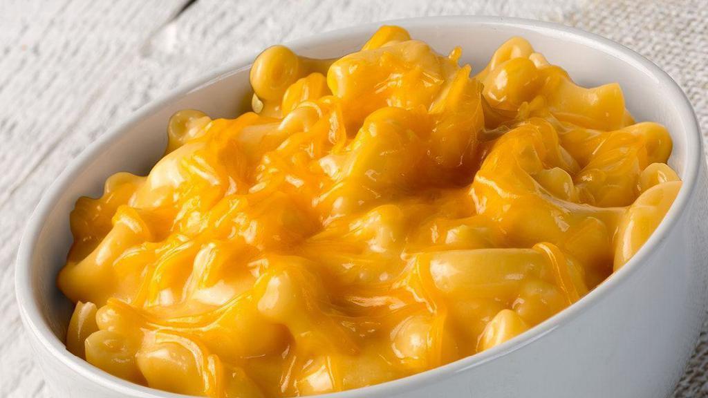 Mac 'N' Cheese · Macaroni pasta in a cheese sauce.