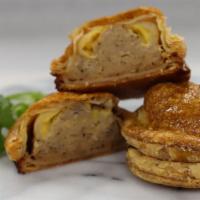 Pate Chaud Puff Pastries · Pork or chicken.
