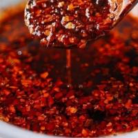 Sichuan Hot · Homemade Sichuan hot sauce. 4 oz.