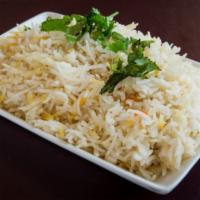 Basmati Rice · Saffron flavored basmati rice