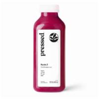 Roots 3 - Roots with Ginger · What's in this juice? It's a blend of apple, lemon, ginger, and beet. Feeling spicy? Try our...