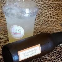 LEMONGRASS TONIC WATER · Housemade signature lemongrass tonic and seltzer