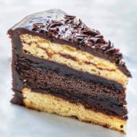 Chocolate Tuxedo Cake · J.M Rosen tuxedo cake.