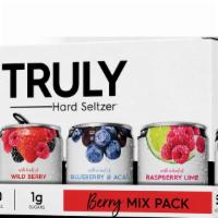 Truly Hard Seltzer Berry Mix Pack Spiked & Sparkling Water 12 pack · Truly Hard Seltzer is light, crisp and refreshing with a hint of fruit flavor. 5% alc./vol.,...