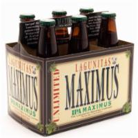 Lagunitas Maximus 6pack bottle · Kinda like our IPA on steroidsâ€¦ Flavor so hoppy it threatens to remove the enamel from one...