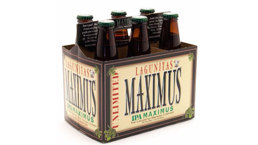 Lagunitas Maximus 6pack bottle · Kinda like our IPA on steroidsâ€¦ Flavor so hoppy it threatens to remove the enamel from one's teeth.