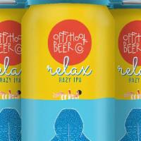 Offshoot Relax [It's Just Hazy] 4pack · Relax [itâ€™s just a hazy IPA] embraces the new way to enjoy IPA - unfiltered, fresh and ful...
