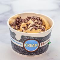 1 Scoop · One scoop of our super premium ice cream. 150-220 calories.