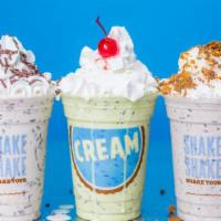 Create Your Own Shake · Don't see your favorite? Create your favorite shake here! 520-700 calories.