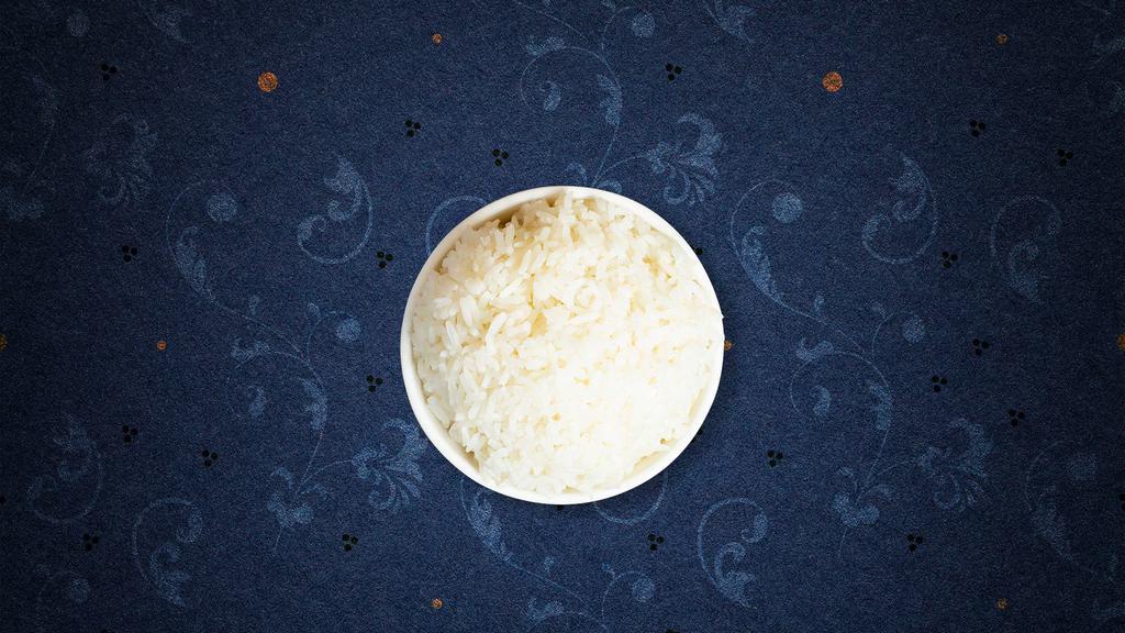 White Rice · Steamed white Jasmine rice.