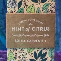 Hint Of Citrus Herb Garden Bottle Kit · Herb garden starter kit!
