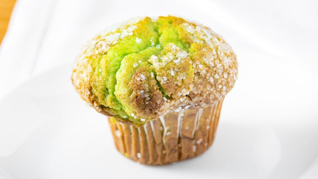 Muffin · As we sell out many flavors throughout the day, we cannot guarantee muffin flavors.  
You may suggest a preference, but we can only give what is in stock for the day.
Blueberry, pistachio, chocolate, red velvet will vary throughout the day. Do mention your preference in some type of order.