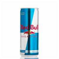 Sugar Free Red Bull (12 oz) · 