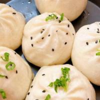 Pan-Fried Buns(order 25 mins in advance) · 鲜肉生煎