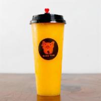 Icy Mango · Blended mango with Mango Jam, no additional sugar added. This drink is blended with ice.