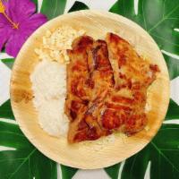 BBQ Chicken · Grilled boneless chicken marinated in our Hawaii-inspired BBQ sauce