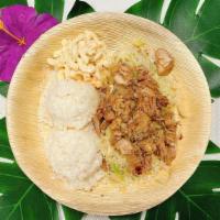 Kalua Pork With Cabbage · Smoke-flavored, slowly-roasted shredded pork, combined with fresh cabbage