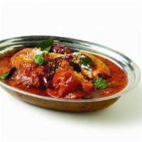 Chicken Vindaloo · A blend of healthy spices sautéed and added to a stock to make a braising
sauce with potato