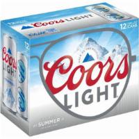 Coors Light 12 Pack Cans · 