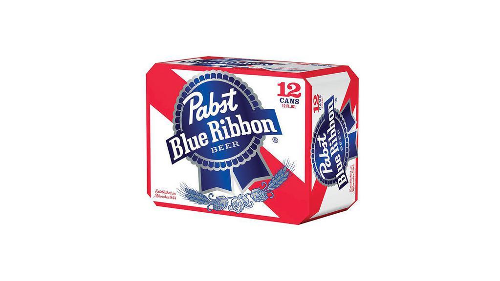 Pabst Blue Ribbon 12 Pack · 