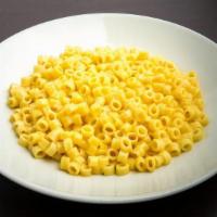 Adult Mac & Cheese · A classic favorite! A deliciously creamy cheese sauce served with our ditalini pasta. Yum!