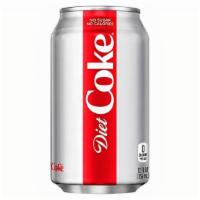 Diet Coke · No-calorie sparkling Cola in a 12 oz. can