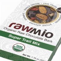 Rawmio Chocolate Bark · Superfood bars featuring raw chocolate. Certified organic, soy-free, gluten-free, dairy-free...