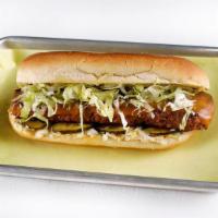 “Beyond” Quik Dog · “Beyond” burger vegetarian patty (5oz), lettuce, onion, pickles, American cheese, ‘Doggie' s...