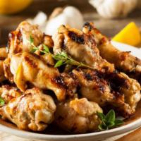 Lemon Pepper Wings · Hot N' Crispy Chicken wings, tossed in Lemon Pepper sauce and fried to perfection!