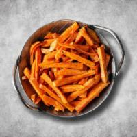 Yummy Fries · Sweet potato fries can be deep fried, or oven baked to golden brown perfection