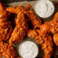 8 Ct. Tenders · Hand-breaded, crispy chicken tenders served naked or tossed in your choice of sauce or rub. ...