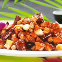 8. Kung Pao chicken宫保鸡 · Spicy.