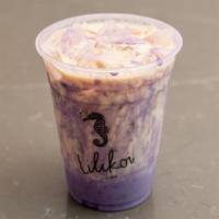 Ube Taro · House made ube taro with chunks of purple yam, organic whole milk (can substitute with oat m...