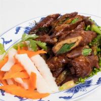 8. Ruột Heo Chiên Dồn / Deep - Fried Porks Intestines · 