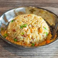 Cajun Fried Rice · Add chicken /shrimp/crawfish for an additional charge.