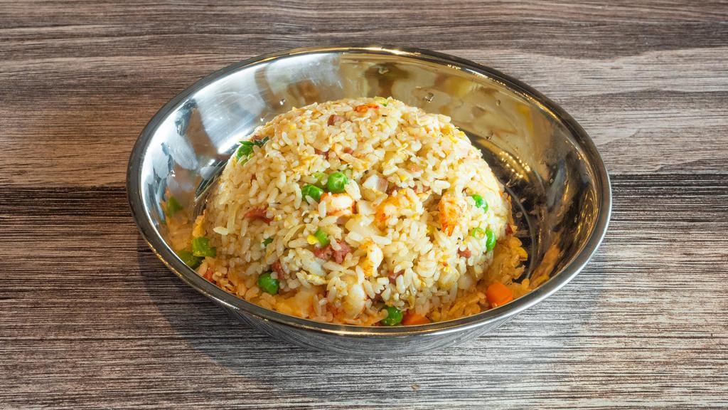 Cajun Fried Rice · Add chicken /shrimp/crawfish for an additional charge.