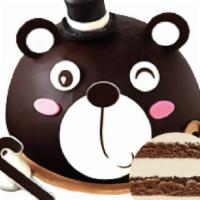 Party Bear Cake · Kid-favorite! Adorable bear shaped cake with chocolate sponge and chocolate buttercream fill...